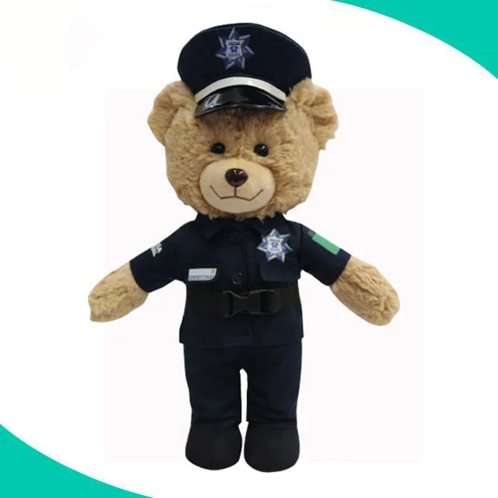 police teddy bear