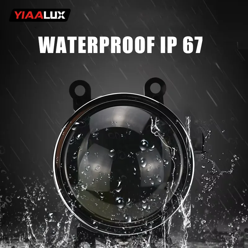 High Quality 3000lm 26w Universal Car Headlight High Beam 12V Lens LED Fog Light details
