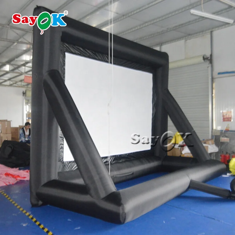 White Pvc Rear Projection Inflatable Projection Screen For Home Use Buy Commercial Inflatable