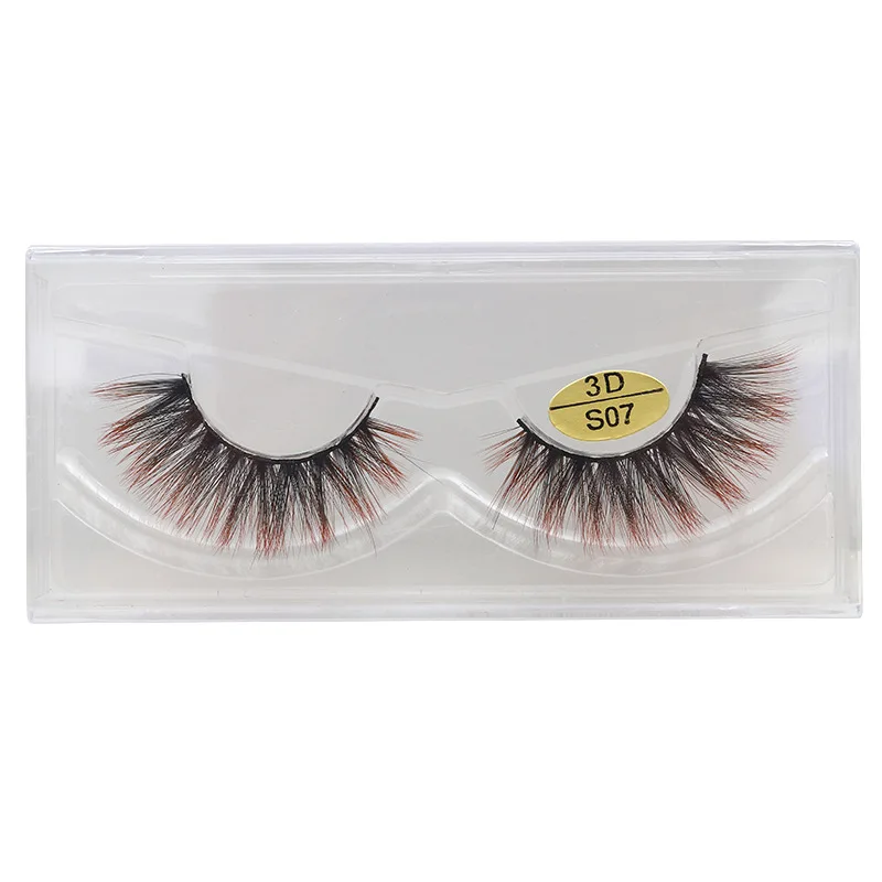 Private Label Neon Lash Rainbow Color Club Eyelash - Buy Crazy Design 