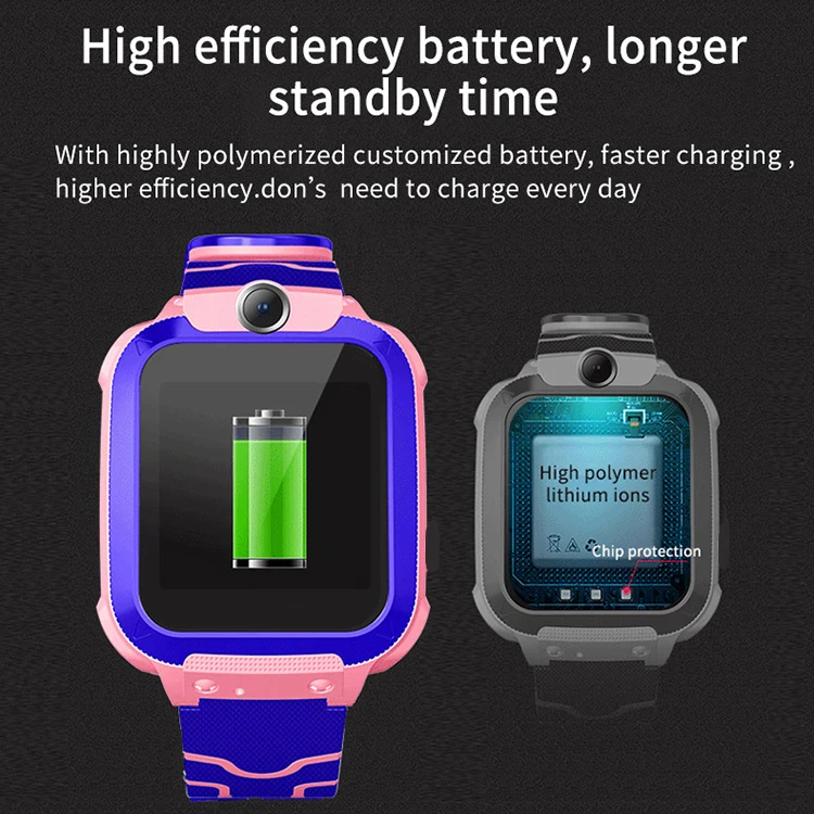 Amazon Hot Sale Q12 Smartwatch 2G Child Anti-Lost SOS Call GSM LBS Location Kids smart watch Q12