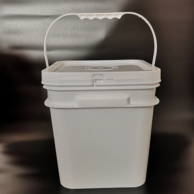 优质pp hdpe 涂料矩形塑料桶