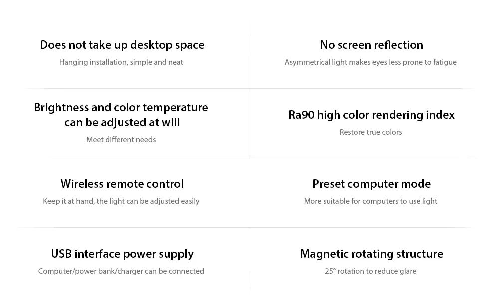 Xiaomi Mi Computer Monitor Light Bar Home Monitor Desk Lamp 1s Buy Mi