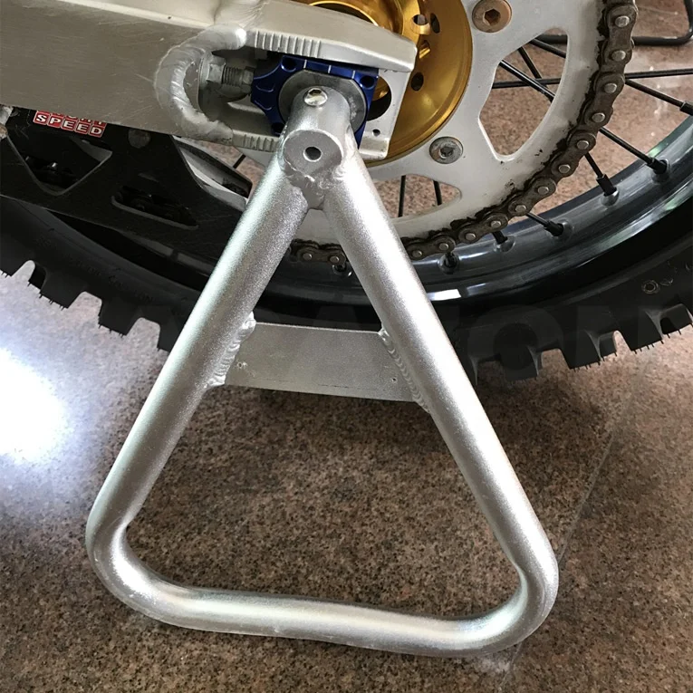 Racing Aluminum Triangle Stand Motocross Mx Dirt Bike For Cr Kx Rm Yz
