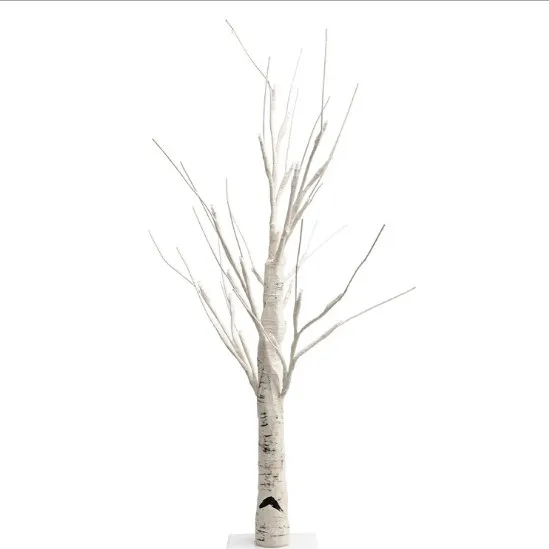 Hot sale on Amazon Pre lit Twinkle LED lighted Artificial Twig Birch Branch tree 60cm 24 lights Christmas Tree Decoration