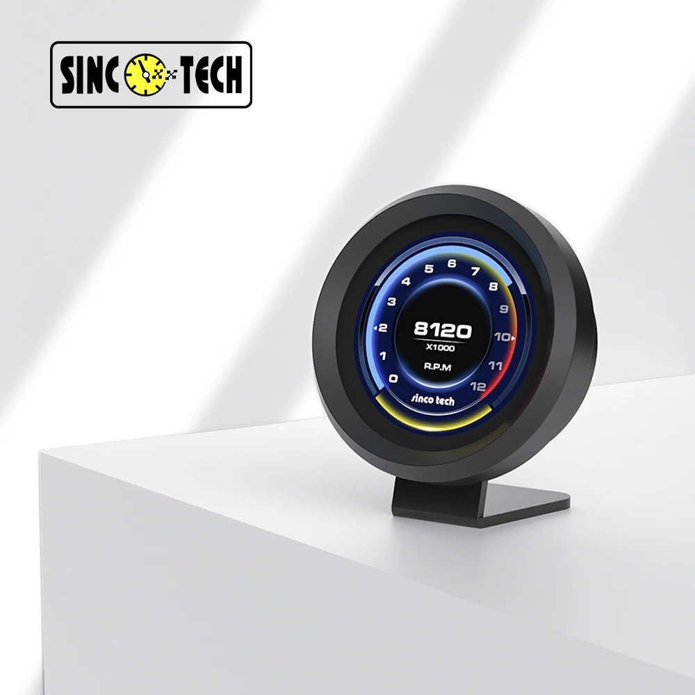 Sincotech 2020 Universal 9in1 Digital Speedometer Tachometer Volts