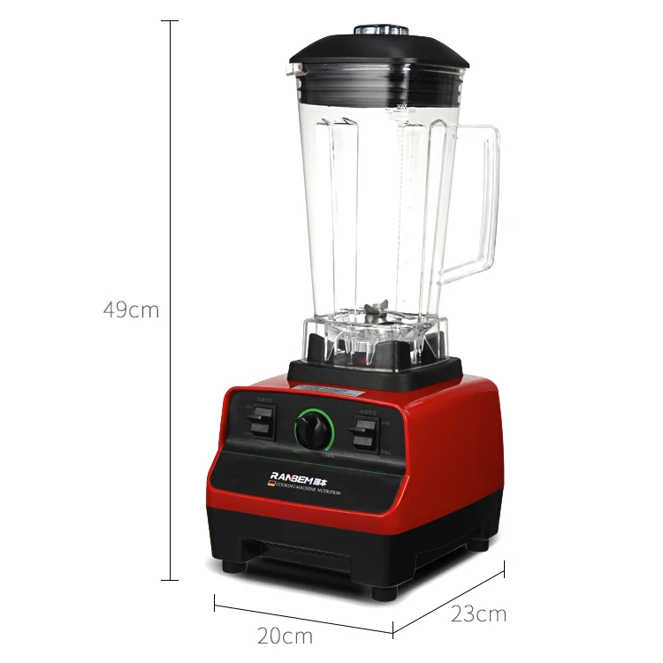 Ranbem 767a 2020 New Blender 2l 3000 W Big Powerful Smoothies Large