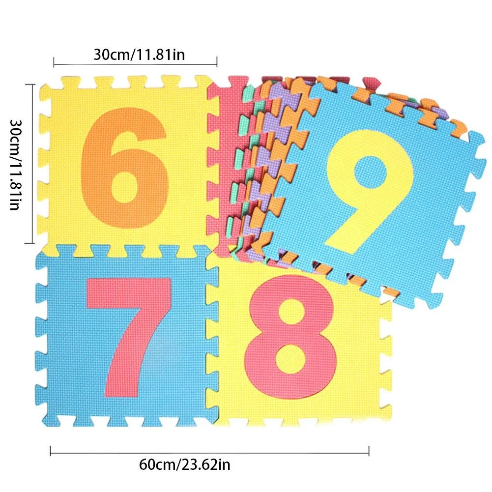 Alphabet And Number Interlocking Baby Play Puzzle Mat Buy Eva Foam