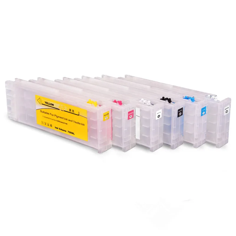 Ocinkjet 600ml/pc Empty Refill Ink And Cartridges For Epson F2100 With Chip For Epson Surecolor