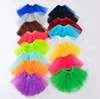 High quality baby girl princess dance skirts / kids multicolor mini christmas ballet tutu skirt