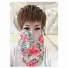 China factory custom silk scarf fashion design hanging ear silk scarf