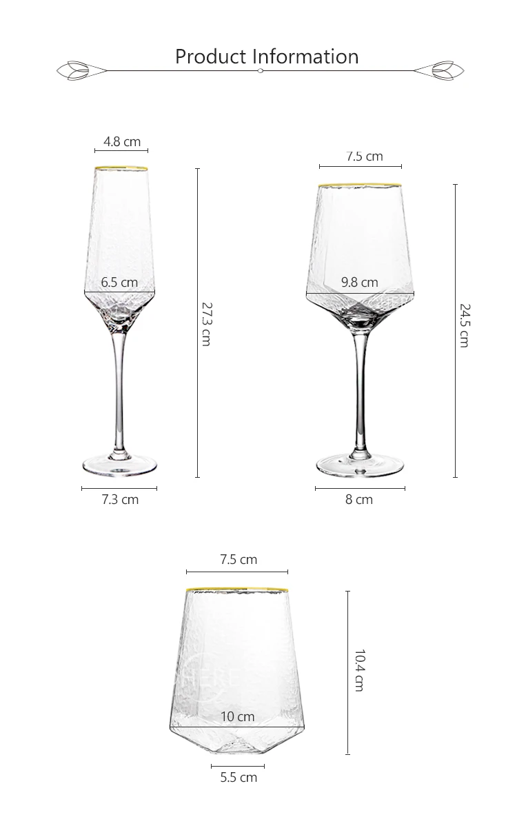 Luxury Crystal Wine Glass Creative Goblet Drinking Glass Bar Hotel Party Banquet Home Drinkware Wedding Personalized Name Wine Glass Cups