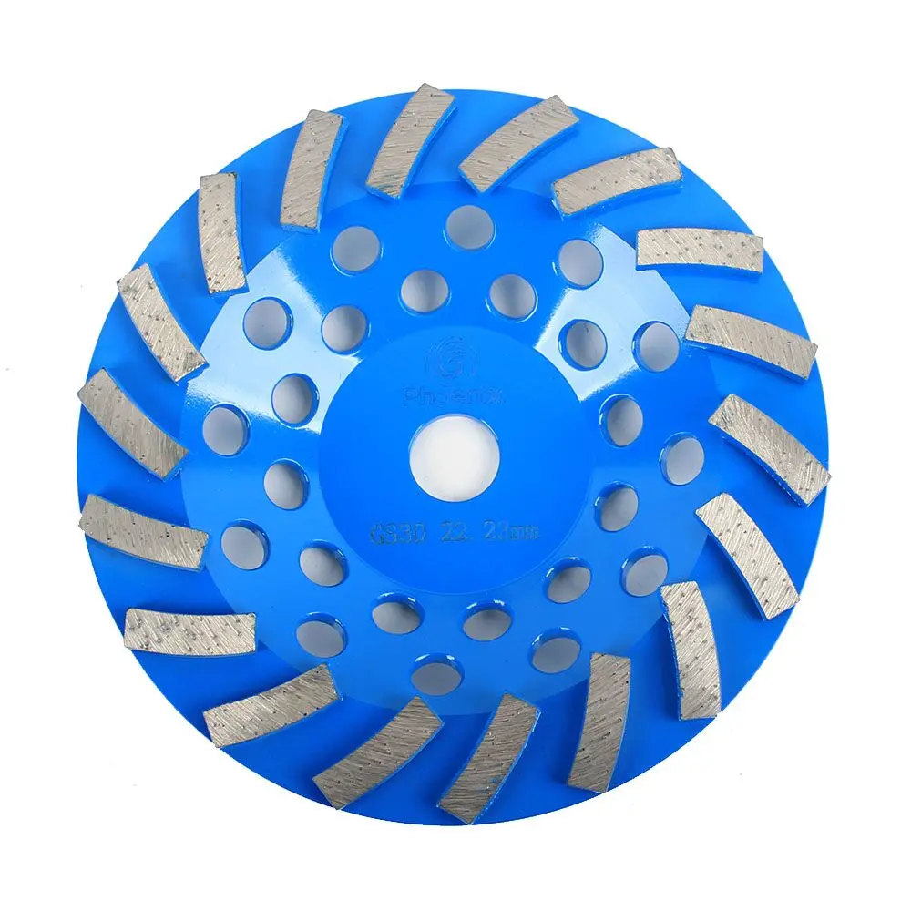 Raizi 7 Inch Diamond Concrete Floor Grinding Disc For Angle Grinder ...