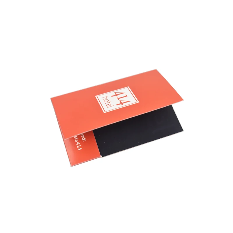 Eco Friendly Factory Supply Custom Size Card Holder For Hotel Key Card