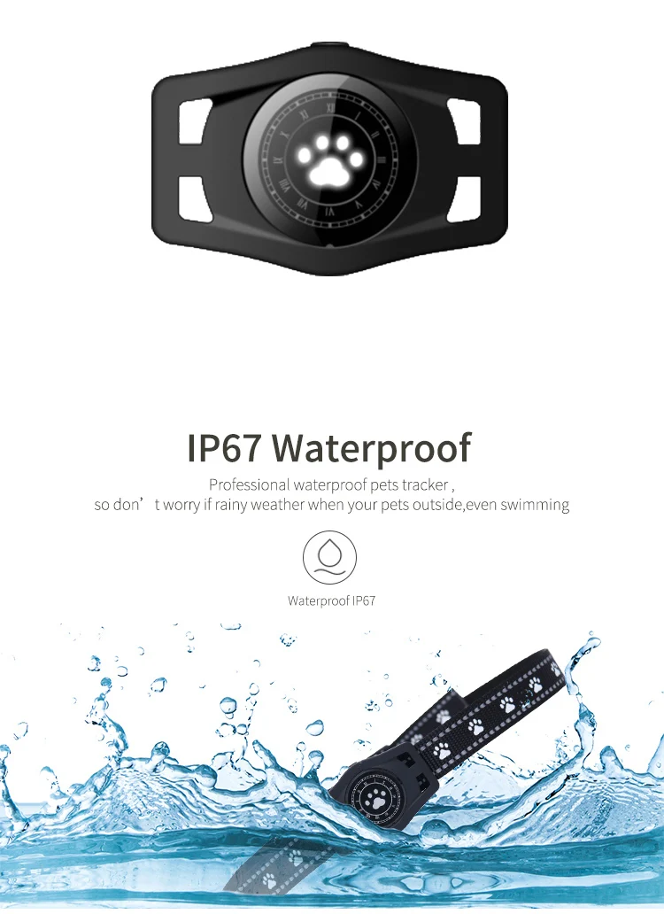 Newest Ip68 waterproof Gps tracker 2g dog gps pets tracker D40