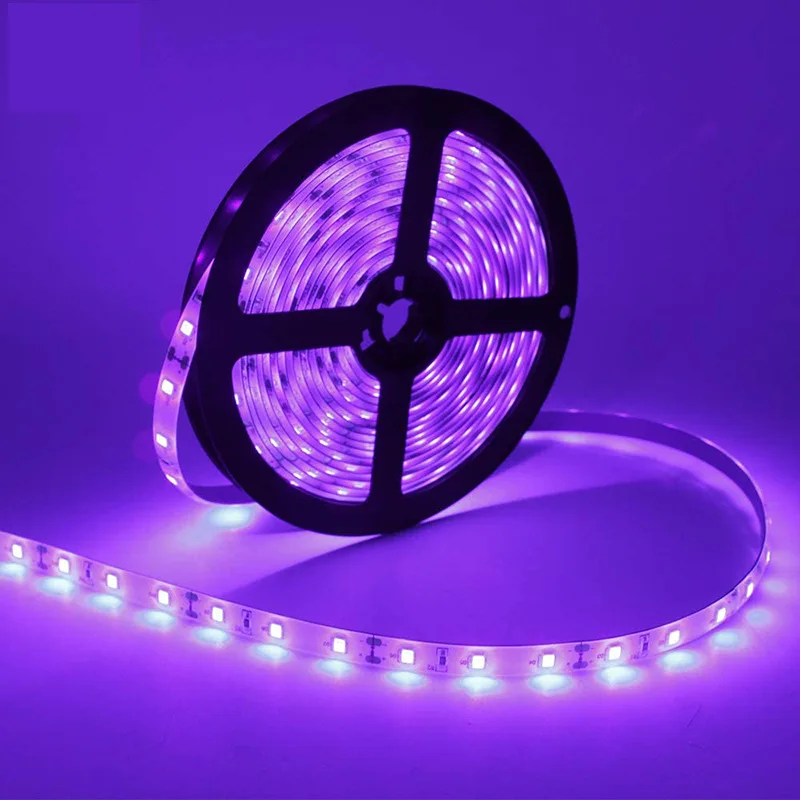 Dimmable Multi-Colors LED Ribbon 150 LED SMD5050 RGB LED Strip Light Sensor Kitchen Room  Light with Remote Controller
