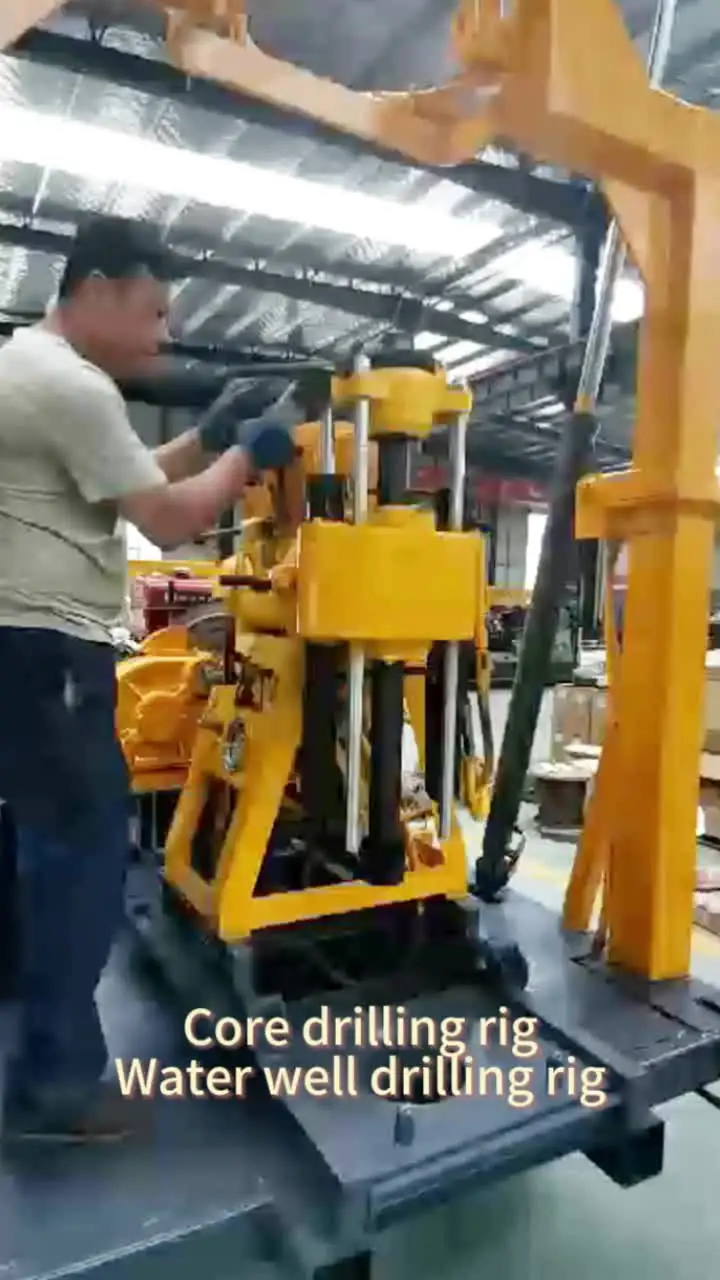 Advanced Mobile Deep Rock Core Drilling Rig for Mineral