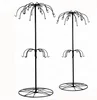 Metal Free Standing Glass Bell Rack Wind Chime Stand Display Rack