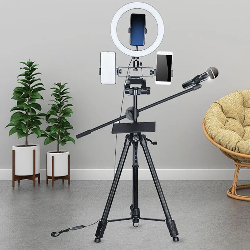 Photography Complement Lighting Flexable Phone Motion Sensor Tripod For