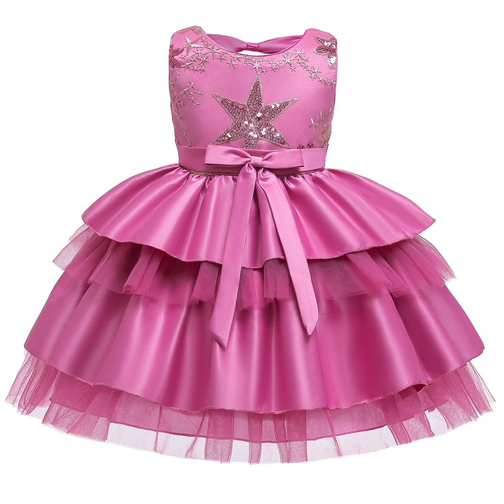 Mqatz New Fashion Baby Party Wear Frock Little Girls Church Dresses