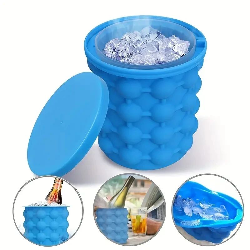 Mini Ice Bucket Mold 2024 High Quality Presstype Easyrelease Cylinder