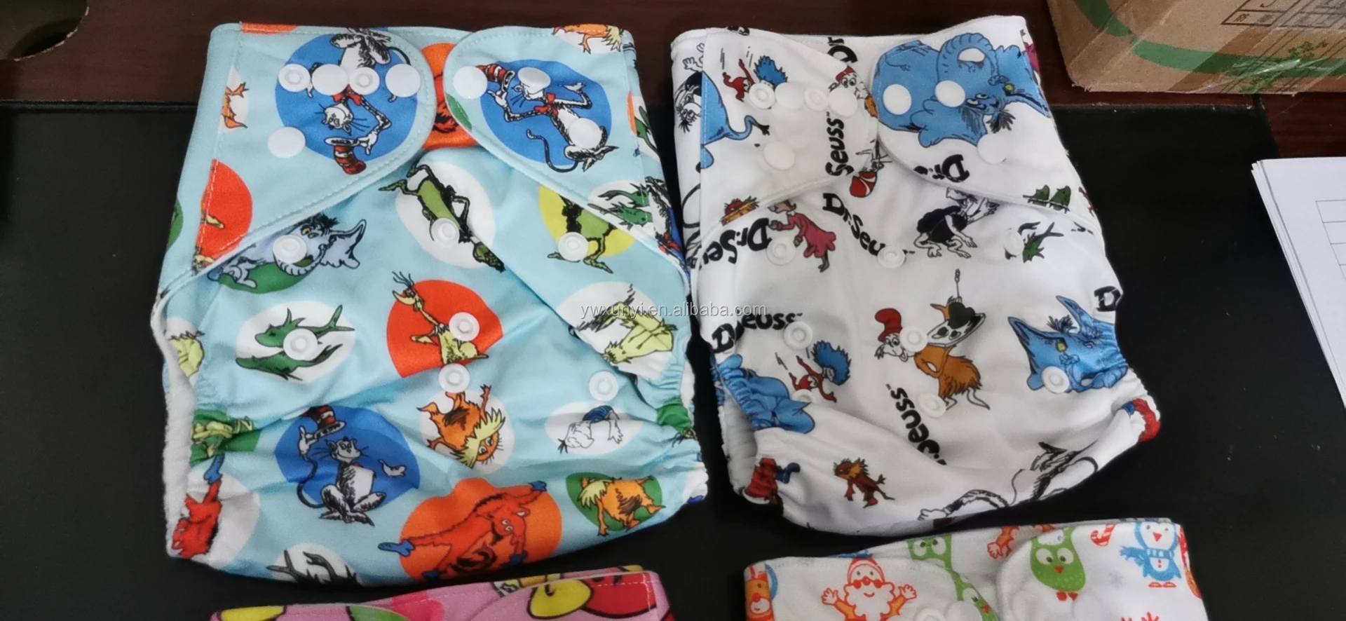 Clearence Stock Cheaper Fashion Design Diapers Cloth Adjustable Eco