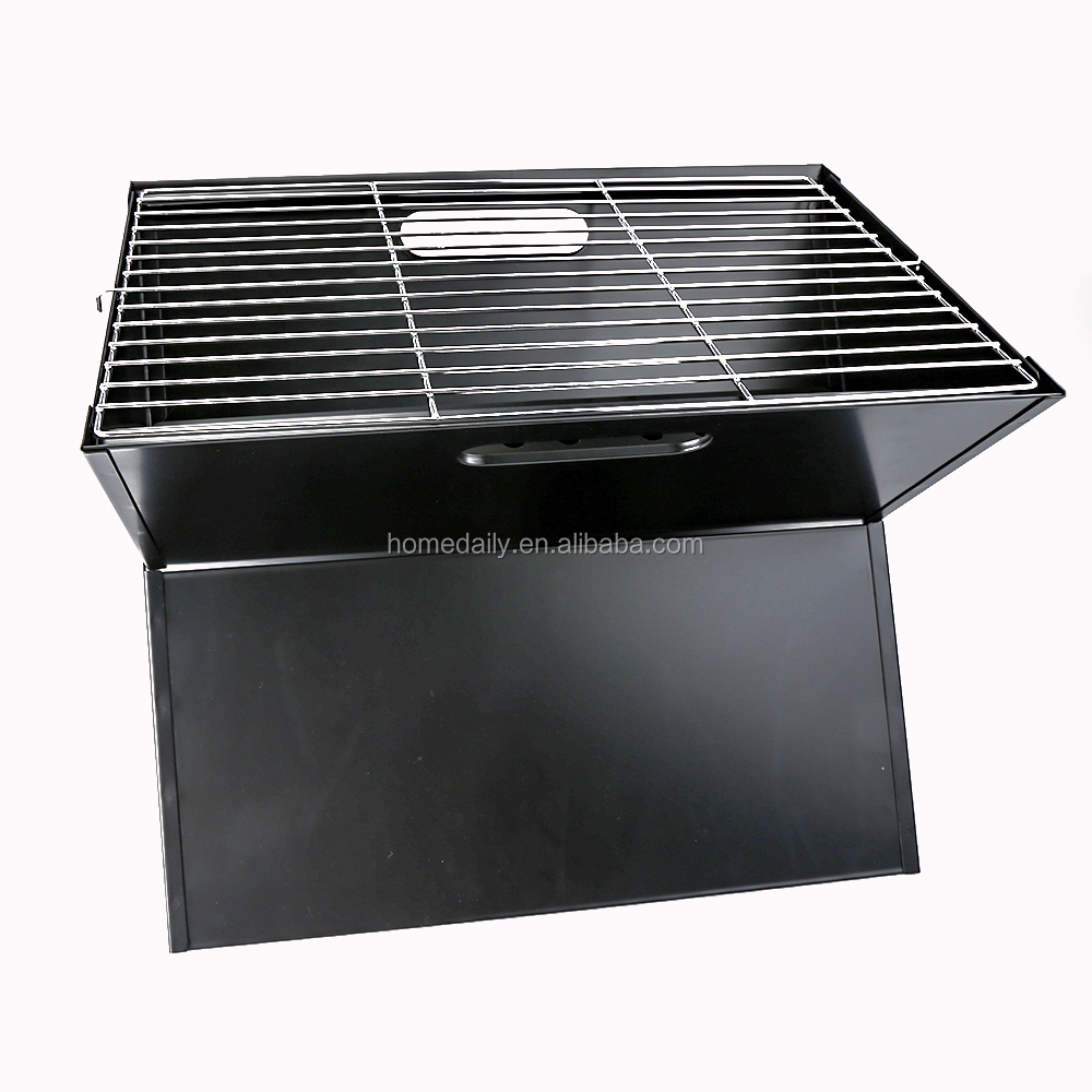 Foldable Charcoal Grill Portable Bbq Barbecue Grill Lightweight Simple