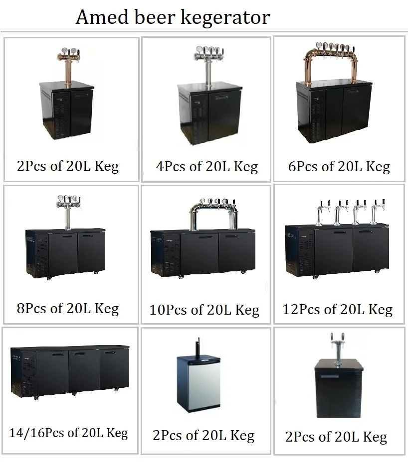 Amed beer kegerator