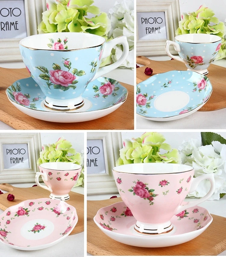 Custom Tea Cups and Saucers