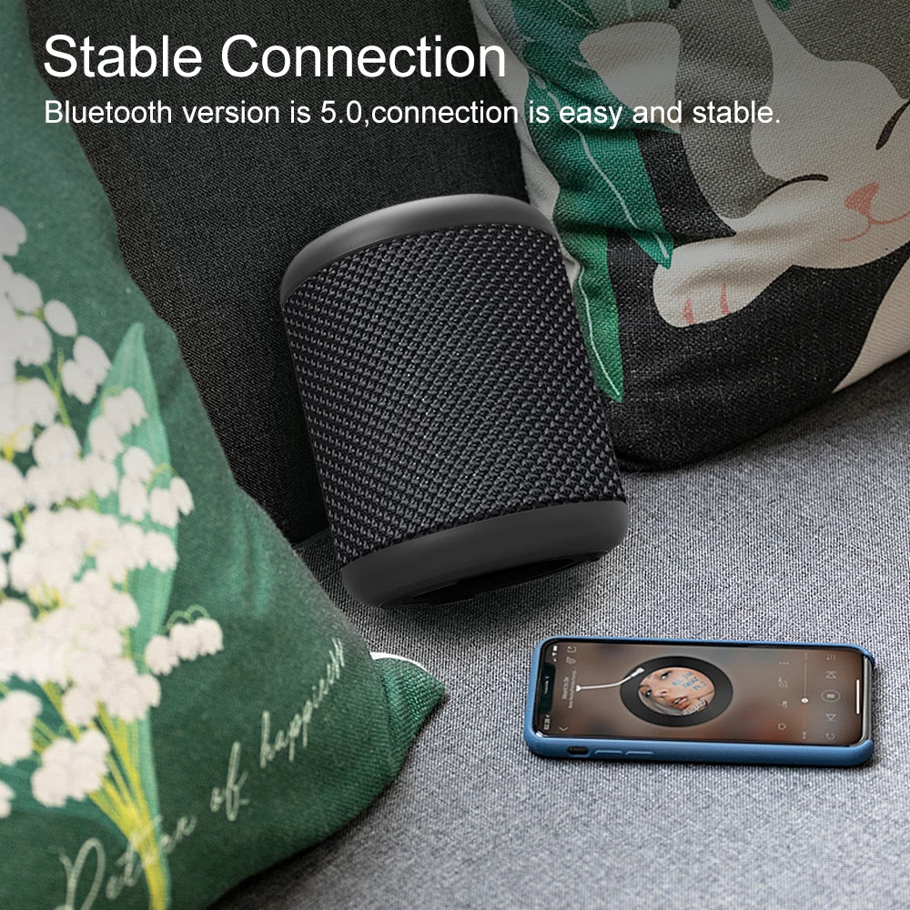 Waterproof Wireless Mini Speaker Stereo Speaker For Mobile Phone Portable PC Accessories Handsfree Voice - ANKUX.COM