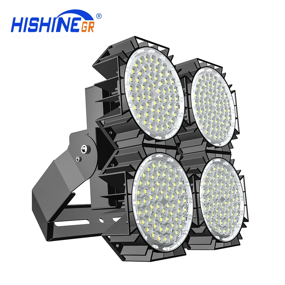 
Hot selling 480w Typhonoon 16 resistance Aluminum material LED HIGH MAST LIGHT for outdoor sport fields flood lights 