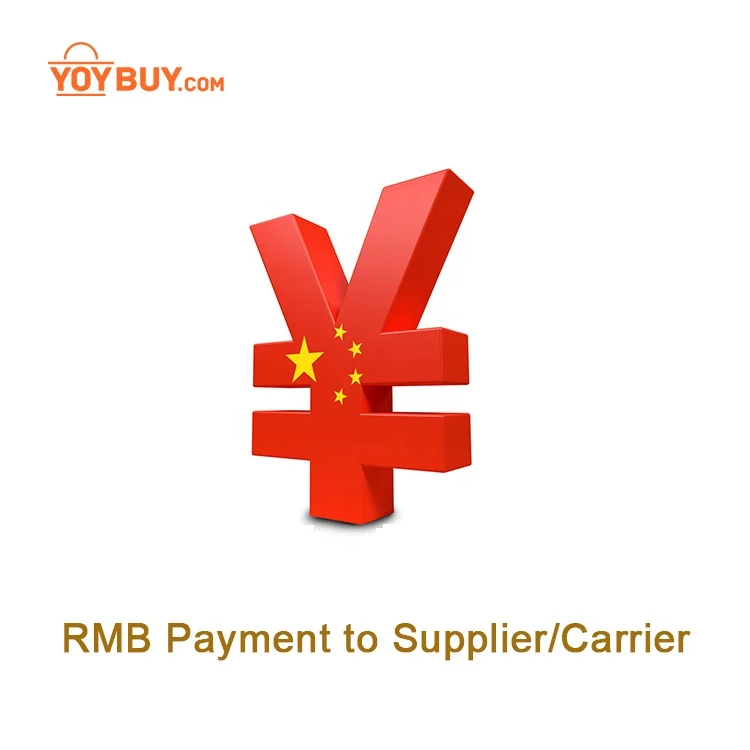 
YOYBUY RMB payment service for international buyers USD/Euro RMB help you payment to China suppliers/shipping carriers forwarder 