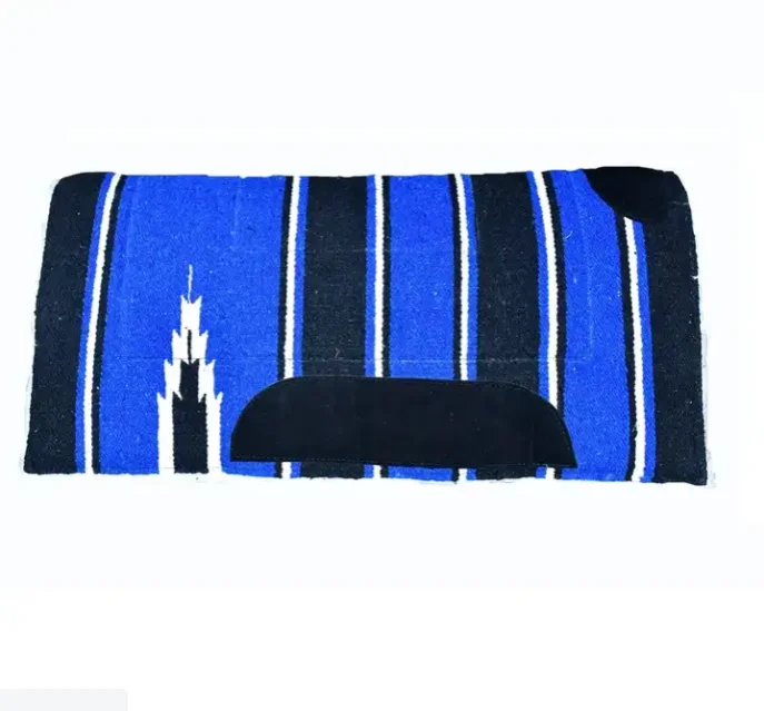 Plain Customised Wool Horse Western Show Wool Felt Saddle Pads In
