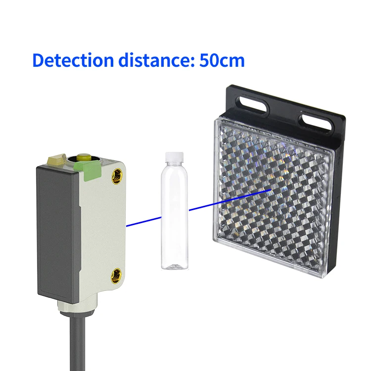 FGNE10-50NFR-T Optical Sensor for Transparent Objects Detection ...