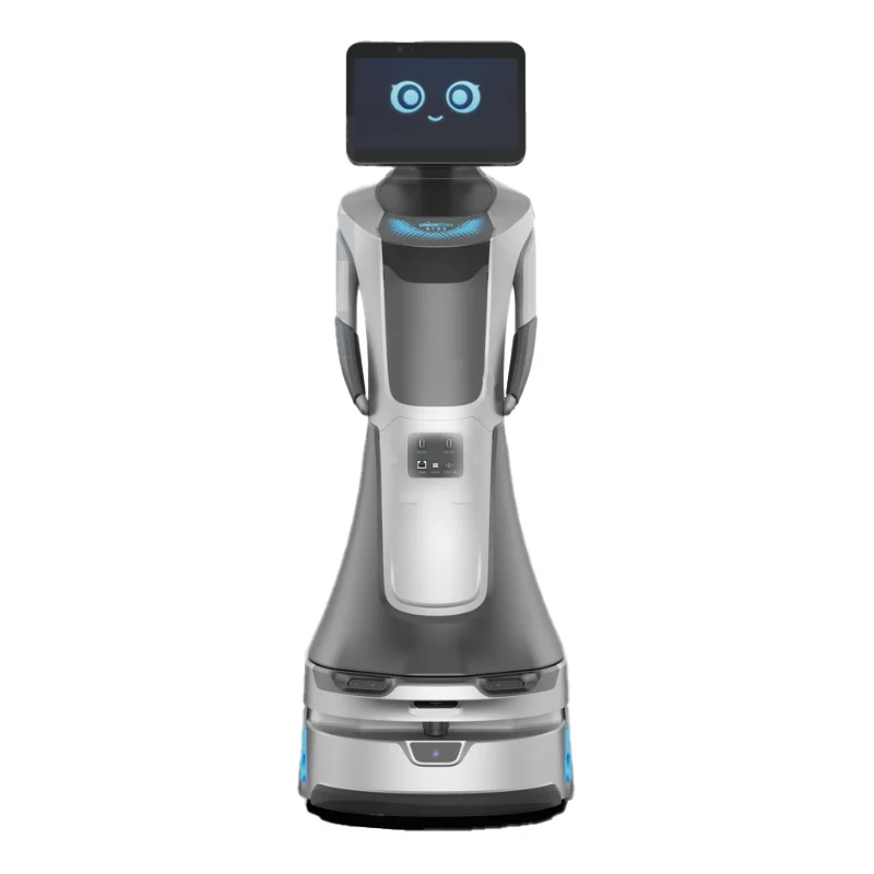 Welcome Reception Robot with Explanation Gesture Guide for Restaurant Hotel Exhibition Hall Library and Sales Office factory