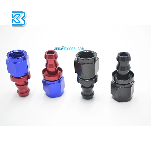 Aluminum Brake Coupling Quick Release Disconnect Plumbing Hose Adapter