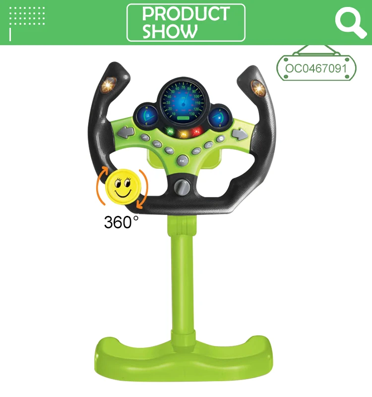 360 Degree Toys Steering Wheel Stand Racing Driving Simulator Game For