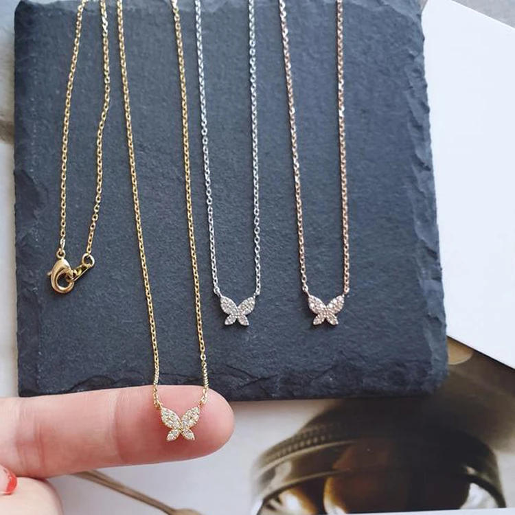 Details about Real Solid 925 Sterling Silver Gold Finish Iced Butterfly Pendant Small 1.25" Details about Real Solid 925 Sterling Silver Gold Finish Iced Butterfly Pendant Small 1.25"