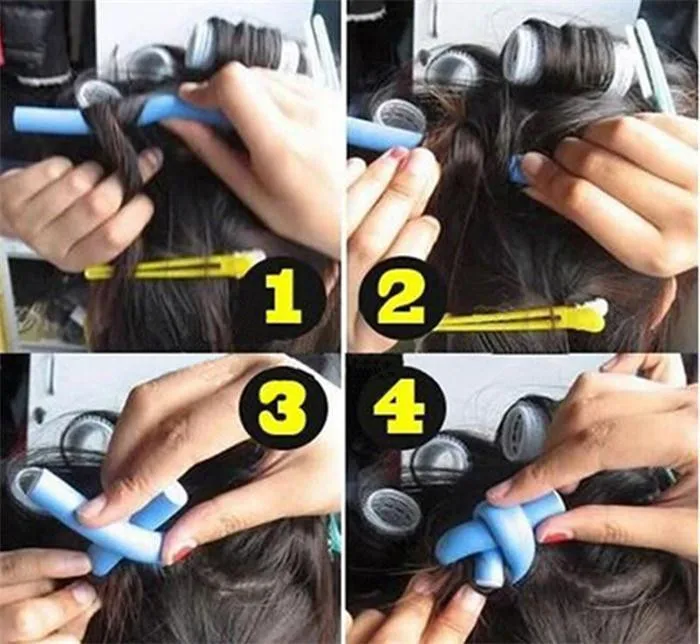 Как накручивать волосы на шпульки