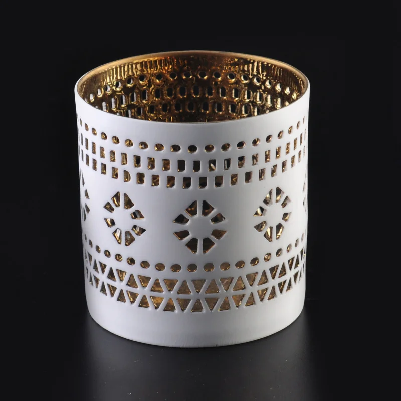 Hollow out Ceramic Candle Holder with Multi Pattern Wholesales