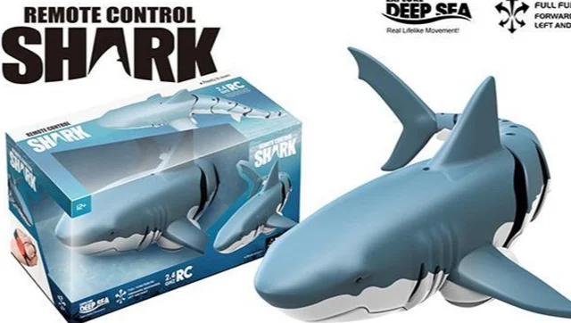 2.4g Aquatic Electric Animal Waterproof Rc Shark Radio Control Toys ...