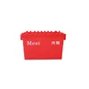 53L Plastic Industrial Stackable Storage Box Turnover Box Storage Container with Lid