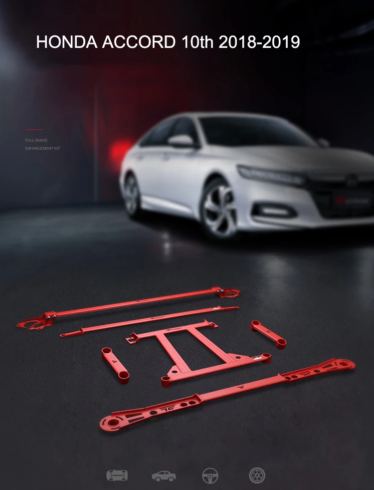 Strut Bar Strut Brace Bar Fit For Honda Accord 10th Gen 20182021