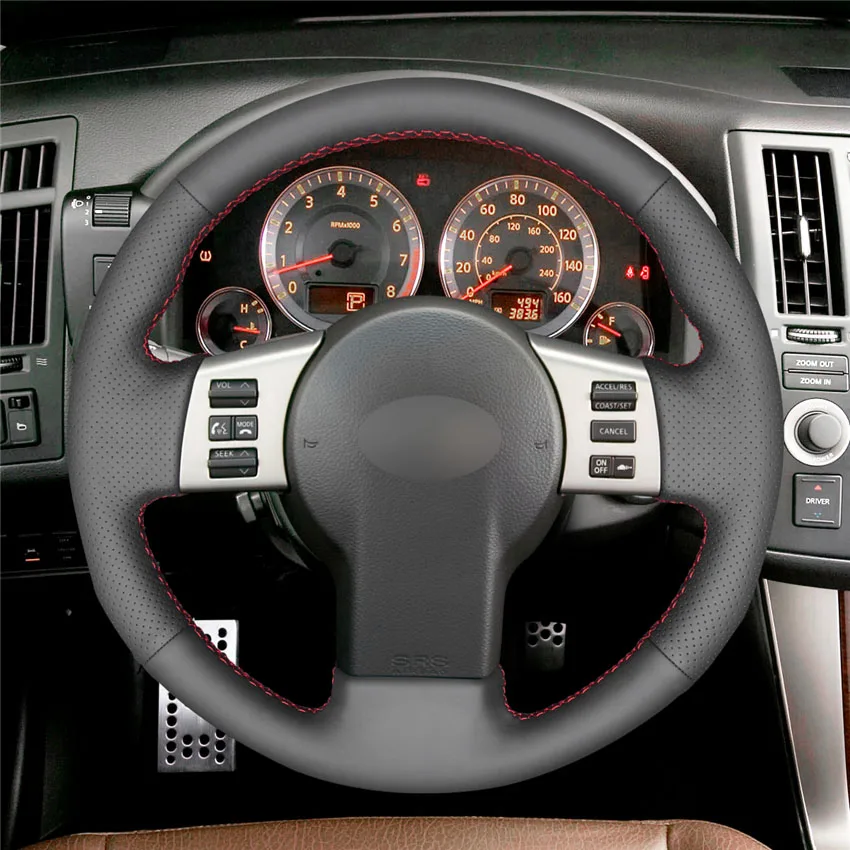 infiniti leather steering wheel cover