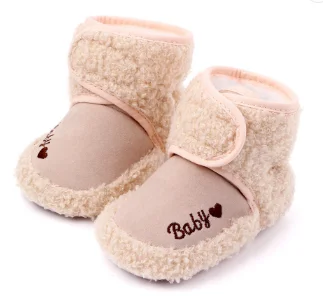 New Cheap Cute Cartoon Animation Warming Winter Toddler Baby Winter Shoes in Bulk supplier