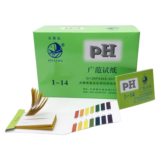 
Universal pH Test Strips Acid Alkaline pH Level Test Strips 0-14 package for bar accessories 