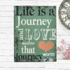 Antique Rustic Wooden Square Wall Plaques Craft Supplies For The Home