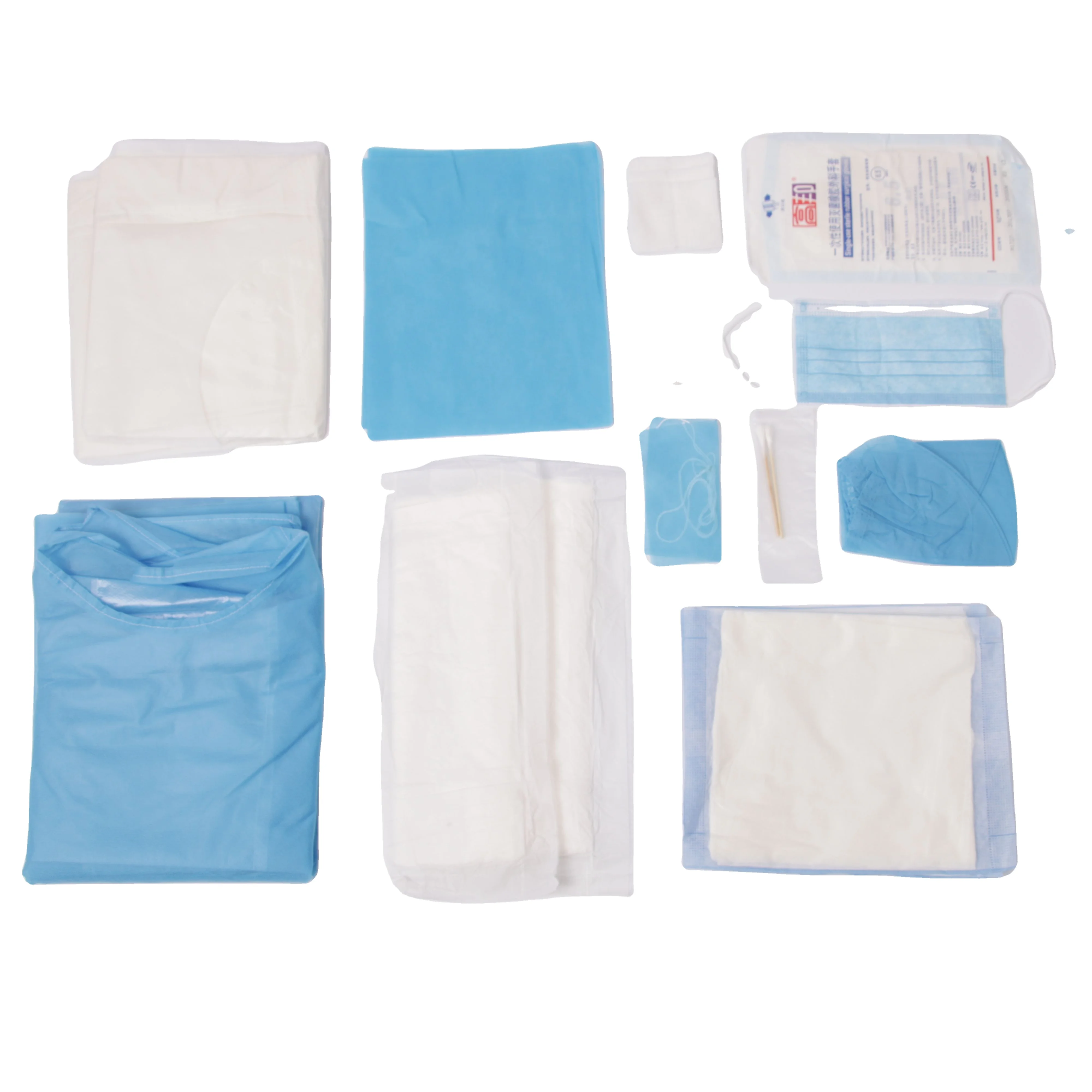 Sterile Emergency Birth Kit Baby Delivery Kit Surgical Disposable ...