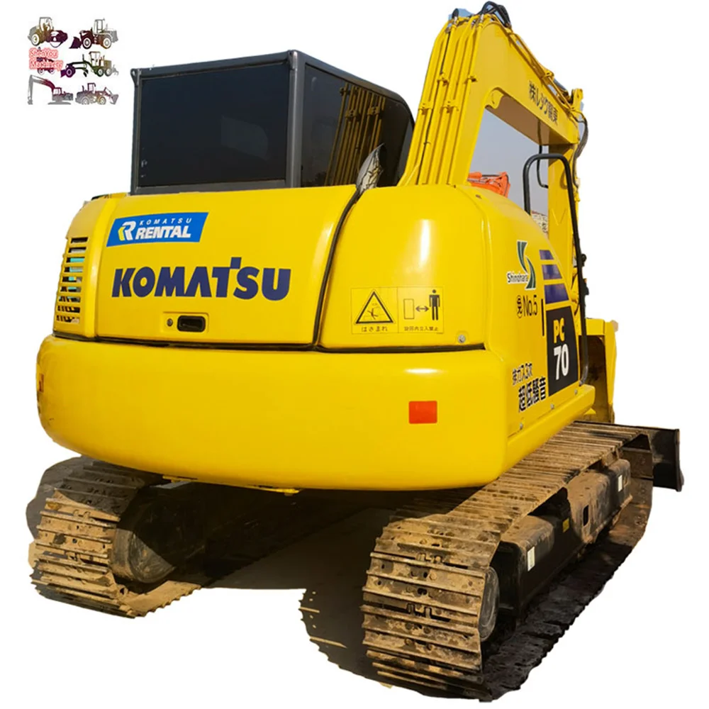 Original High-quality Komatsu Pc70 Excavator Japan Multifunctional ...