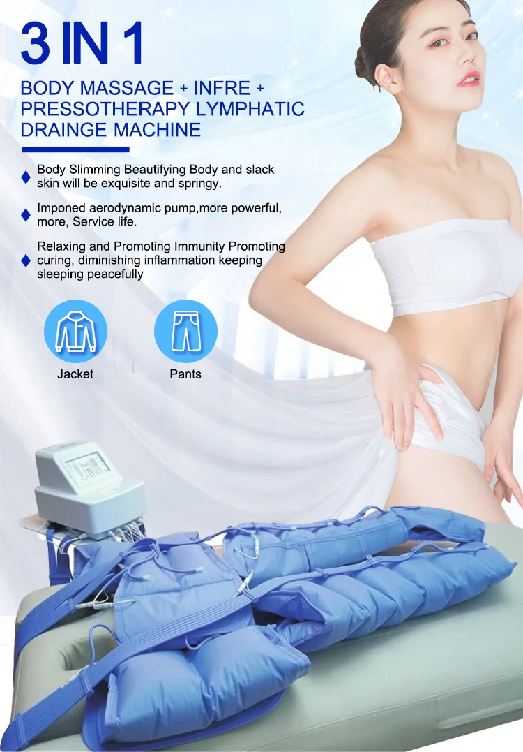 2020 3 In One 1 Bio Electric Lymphatic Drainage Machine Lymphatic